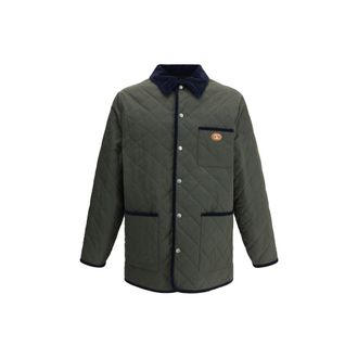 Valentino Gestepte Jas met Fluwelen Kraag