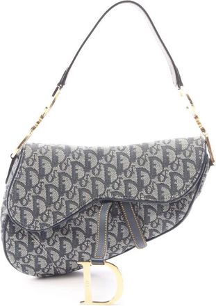 Dior Pre-owned Dior issimo Canvas Saddle Bag Ladies 2Z5702GZIT29IM0B