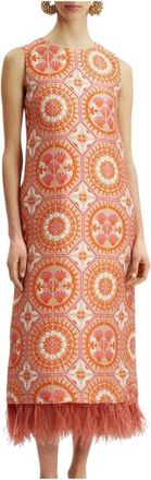 La DoubleJ Kolomjurk - Dames - Casual kleedjes - Veelkleurig - XS - Kleedjes