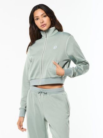Sergio Tacchini Terina Track Jacket in Slate Gray at Nordstrom, Size Xx-Large