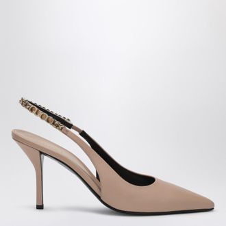 Gucci D&eacute;collet&eacute; slingback Signorina rosa chiaro