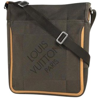 Louis Vuitton Pre-owned Damier Geant Schoudertas - Heren - Pre-owned - Bruin - Maat: ONE Size