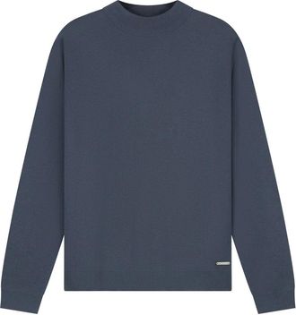 Dstrezzed Trui met ronde hals - Heren - Ronde hals truien - Blauw - S - Truien & Vesten