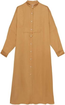 Ines De La Fressange Kleedjes, Dames, Bruin, M, Camel Boy Jurk