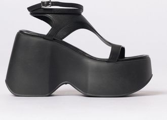 Vic Mati&eacute; Sandalo con zeppa Vic Mati&eacute; in pelle