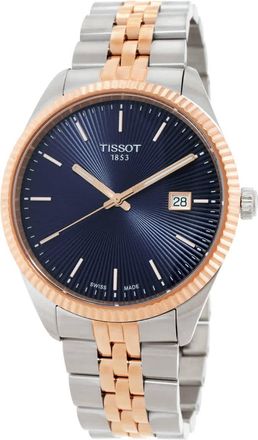 Tissot T-Classic Quartz Blue Dial Mens Watch T1564102204100