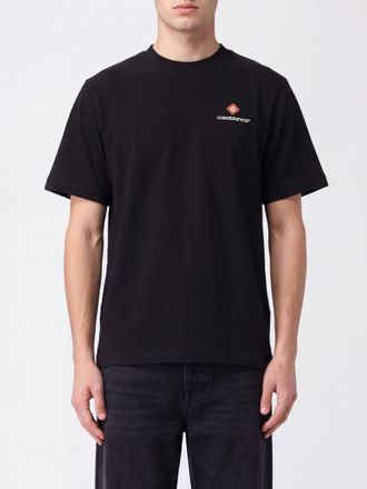 Casablanca T-shirt girocollo in cotone organico con stampa grafica
