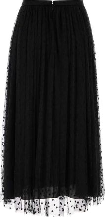 Alberta Ferretti Nero Skirt - Black