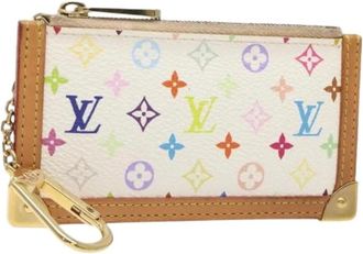 Louis Vuitton Pre-owned Wallets, female, Multicolor, Size: ONE SIZE Pre-owned Vintage Canvas Wallet
