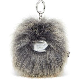Diesel Monster Faux Fur Bag Charm in Multi Coloured at Nordstrom