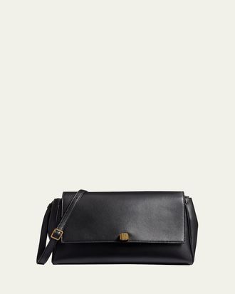 Khaite Audrey Flap Lambskin Crossbody Bag