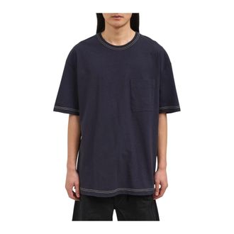 Christophe Lemaire T-shirt con Taschino Oversize - - Tops - Uomo - Marrone - S