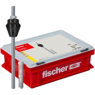 Fischer TherMax M12-M12/110 - Set di 25 Tasselli Isolanti per il Fissaggio di Carichi Elevati su Cappotto, Montaggio a Distanza Approvato, con