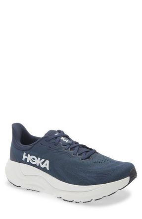 Hoka One One Arahi 8 Stability Running Shoe in Varsity Navy /White at Nordstrom, Size 7.5
