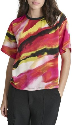 DKNY Dkny Print Crewneck Top