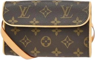 Louis Vuitton Pre-owned Belt Bags, female, Brown, Size: ONE SIZE Pre-owned Florentine waist bag