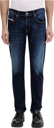 Diesel Heren, Jeans, Blauw, Maat: W33 L32 Katoen