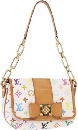 Louis Vuitton Pre-owned Canvas Schoudertas - Dames - Vintage Schoudertas - Veelkleurig - ONE Size - Vintage