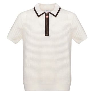 Casablanca Heren, Tops, Wit, Maat: XL Wol