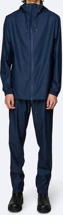 Rains Storm Breaker Jacket In Navy