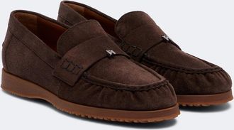 Hogan Traditional suede loafers