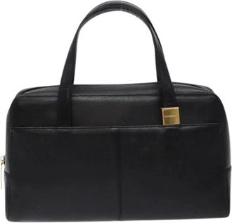 Burberry Pre-owned Handbags, female, Black, Size: ONE SIZE Pre-owned Vintage Handbag