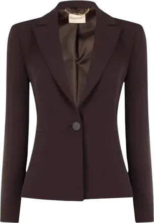 Rinascimento Dames, Jassen, Bruin, Maat: XL Leer