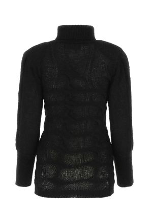 GRETA BOLDINI Nero Exterior: Mohair Nylon Wool Abiti Dress