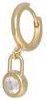 Kurshuni padlock 5msingle earring