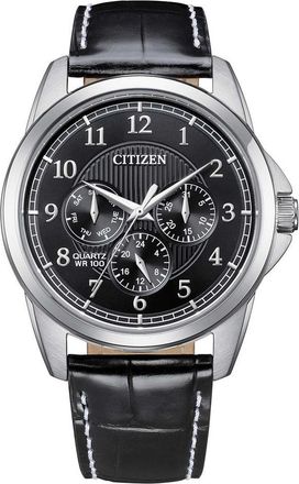 Citizen Chronograph Quartz Black Dial Mens Watch AG8341-04E