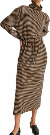 Nation Ltd Mariel Midi Dress In Mini Coco Stripe