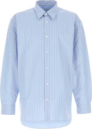 Dries Van Noten Croom Overhemd - Heren - Overhemden - Blauw - Maat: S Katoen