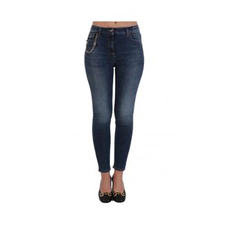 Elisabetta Franchi Dames, Jeans, Blauw, Maat: W30 Denim