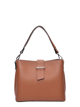 Isabella Rhea Brown Rundleer Tas