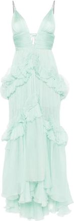Maria Lucia Hohan Ruffled Maxi Dress