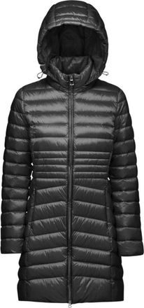 Geox Dames, Mantels, Zwart, Maat: L Katoen