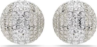 Swarovski Sublima Clip Oorbellen - Dames - Oorbellen - Wit - ONE Size - Accessoires