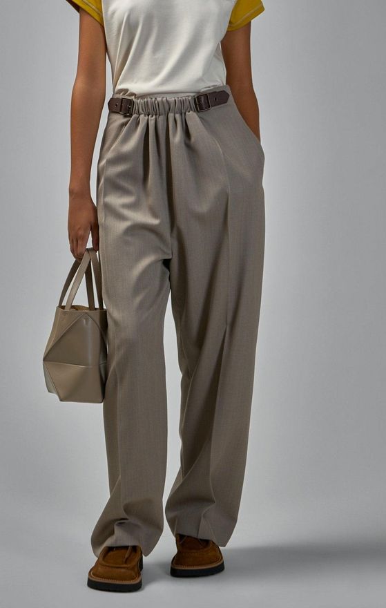 Belted Trousers