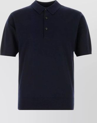 Dries Van Noten merino wool polo shirt