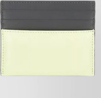 Givenchy padded leather two tone card holder