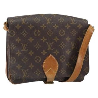 Louis Vuitton Pre-owned Vintage Canvas Cross Body Bag - Dames - Pre-owned - Bruin - Maat: ONE Size