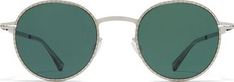 Mykita Nis 051 Mens Sunglasses Silver Size 46
