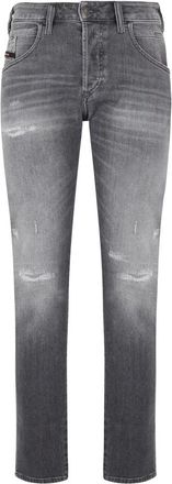 Diesel D-Bazer Jeans - Heren - Slim Fit Jeans - Grijs - W28 - Katoen - Jeans