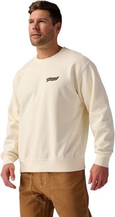 Backcountry Washington Dc Poster Crew Sweatshirt in Vintage White at Nordstrom, Size X-Large