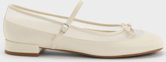 Charles & Keith Mulligan Mesh Mary Janes