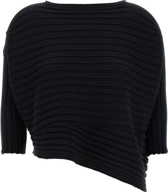 Issey Miyake Oberteil Cotton Cashmere Knit