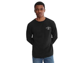 Salty Crew Ichiban Long Sleeve Mens T Shirt Black : 2XL, Cotton