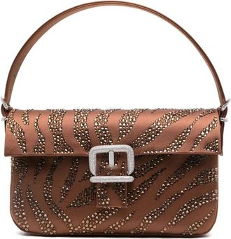 Gedebe Gedebe, Tassen, Dames, Bruin, ONE Size, Bruine Habibi Schoudertas