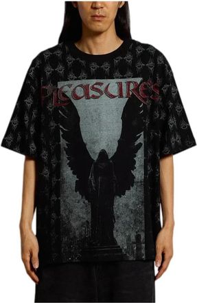 Pleasures Judgement Heavyweight T-Shirt - Heren - T-shirts - Zwart - M - Katoen - Tops