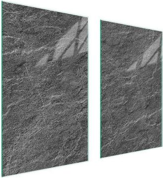 OEM Placa Protectora De Vidrio Para Estufa 75x52 Pizarra